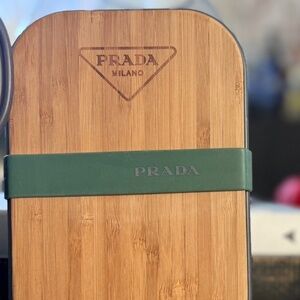 Prada Kit-  Lunch Bento Box, 2 sets of Utensils in case, Small water Bottle
